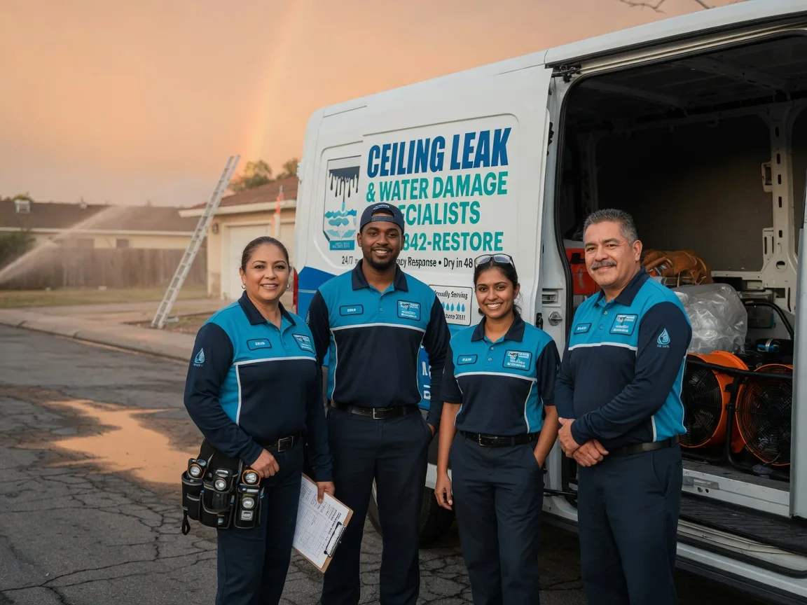 Ceiling Leak Cleanup company in White Earth, MN