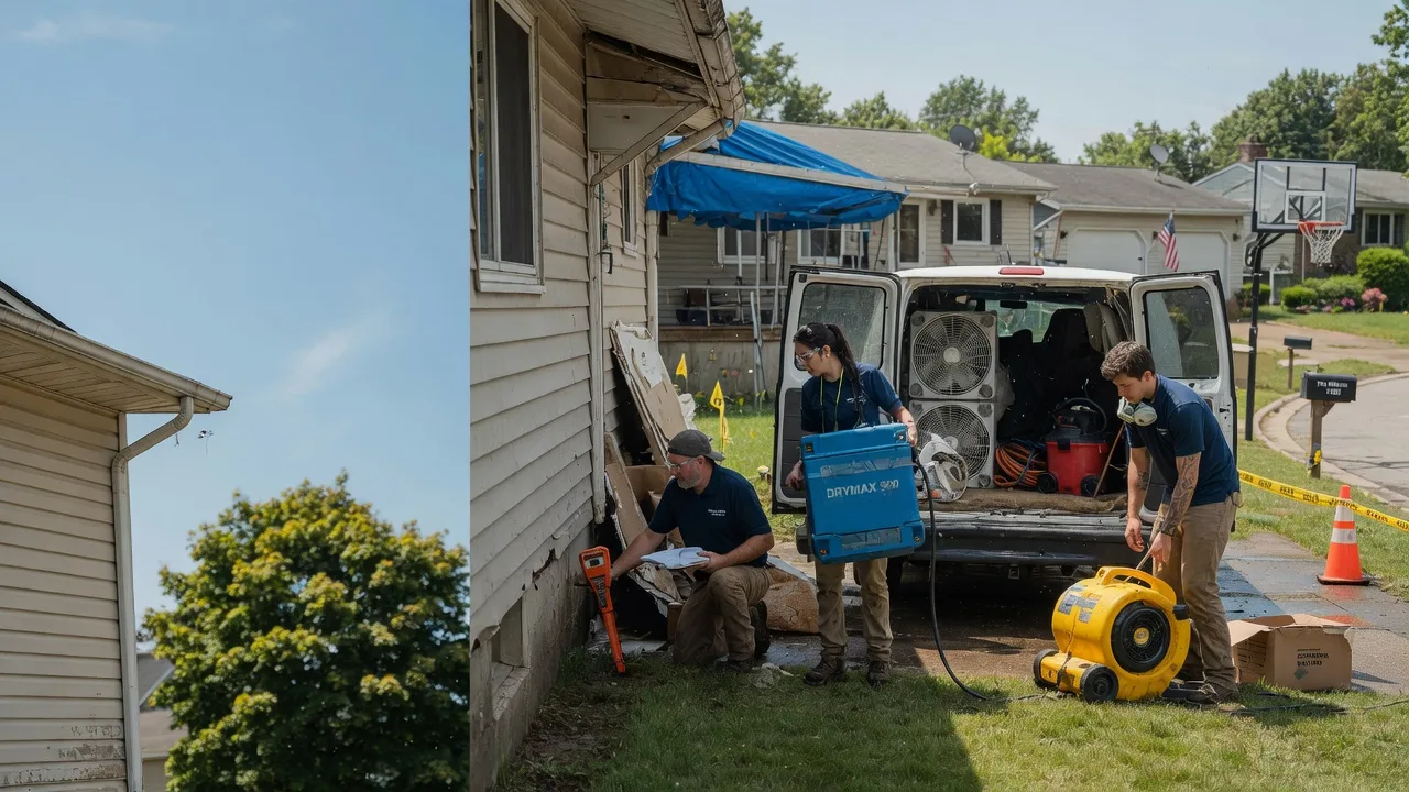 Ceiling Leak Cleanup in White Earth, MN near me